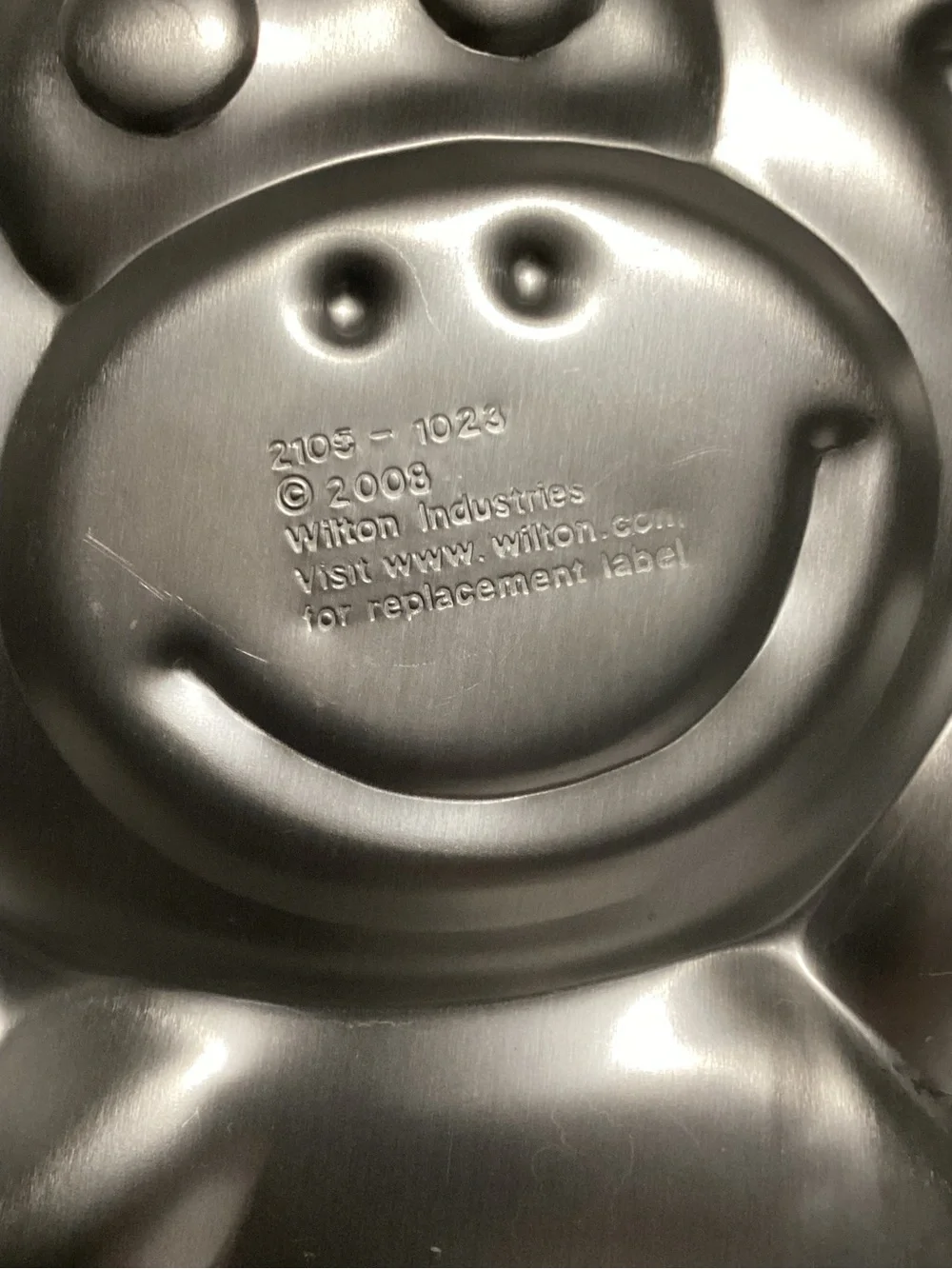 Wilton Silver Monkey Cake Pan Mold